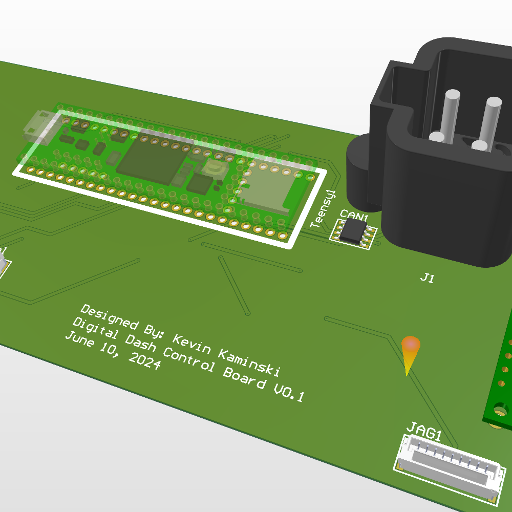 Screenshot of LED Controller PCB